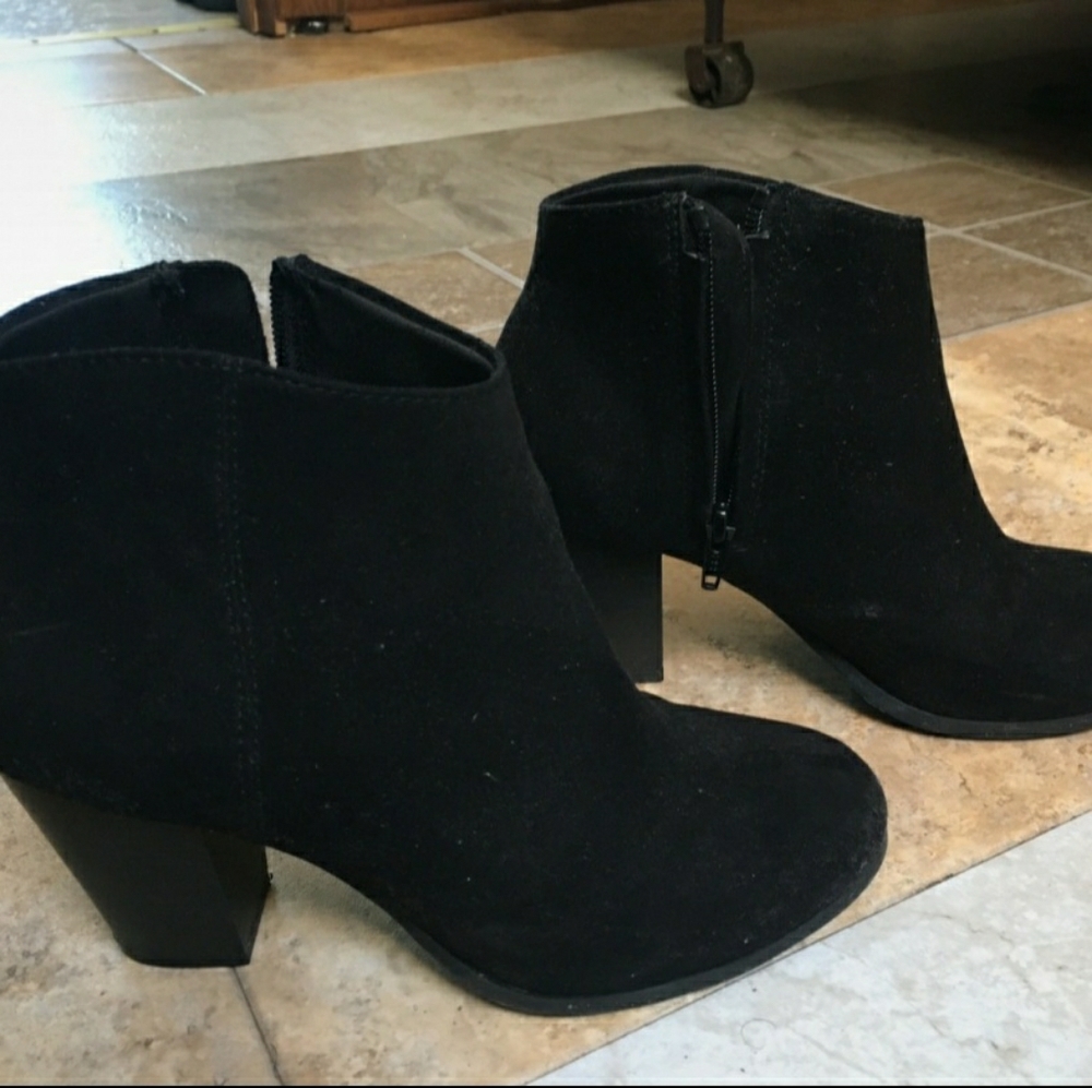 Black booties